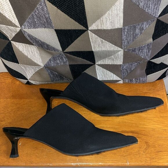 GREAT PREOWNED CONDITION WOMEN’S ANNE KLEIN IMPRESS IFLEX PUMPS MULE HEELS 10 - Picture 6 of 7